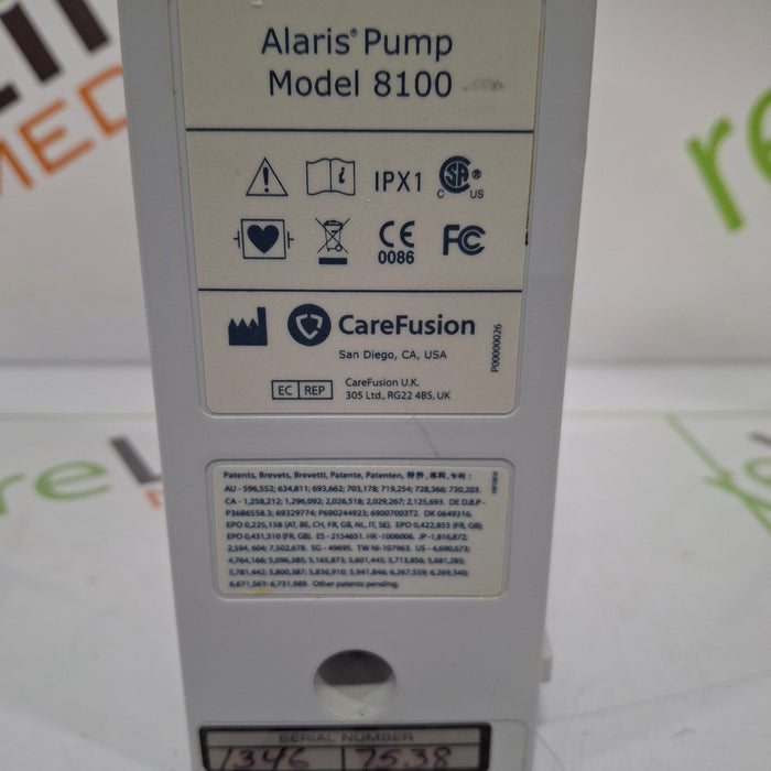 CareFusion Alaris 8100 LVP Infusion Pump Module