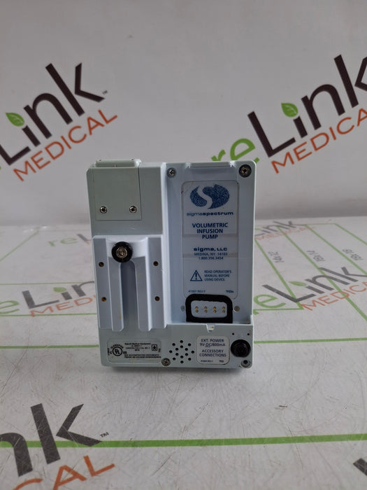 Baxter Sigma Spectrum 6.05.14 with A/B/G/N Battery Infusion Pump