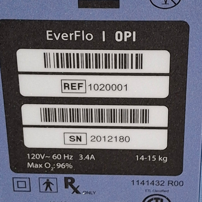 Philips EverFlo I OPI Home Oxygen System