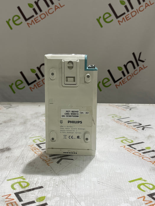 Philips M3001A-A01 Fast SpO2, NIBP, ECG MMS Module