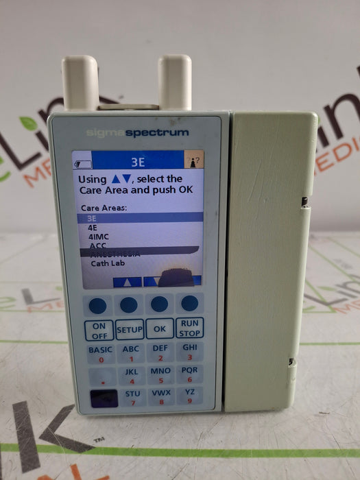 Baxter Sigma Spectrum 6.02.07 with A/B/G/N Battery Infusion Pump