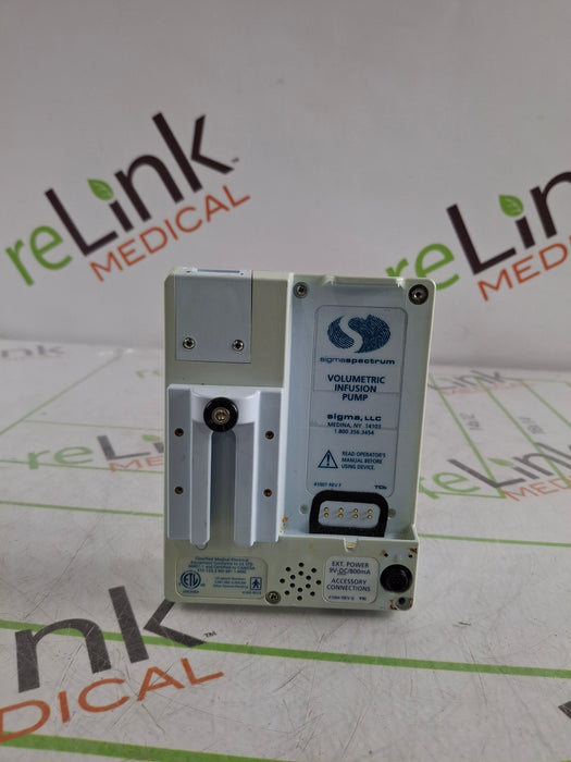 Baxter Sigma Spectrum 6.02.07 with A/B/G/N Battery Infusion Pump