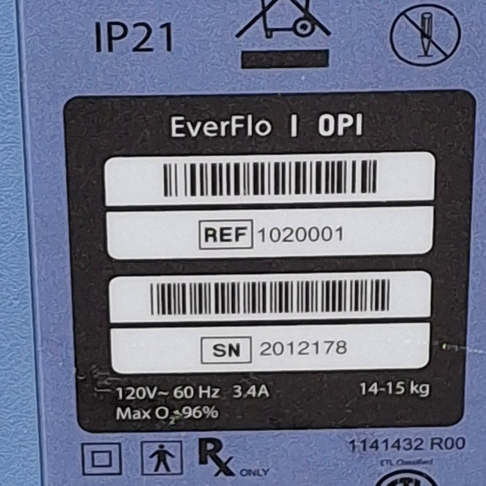 Philips EverFlo I OPI Home Oxygen System