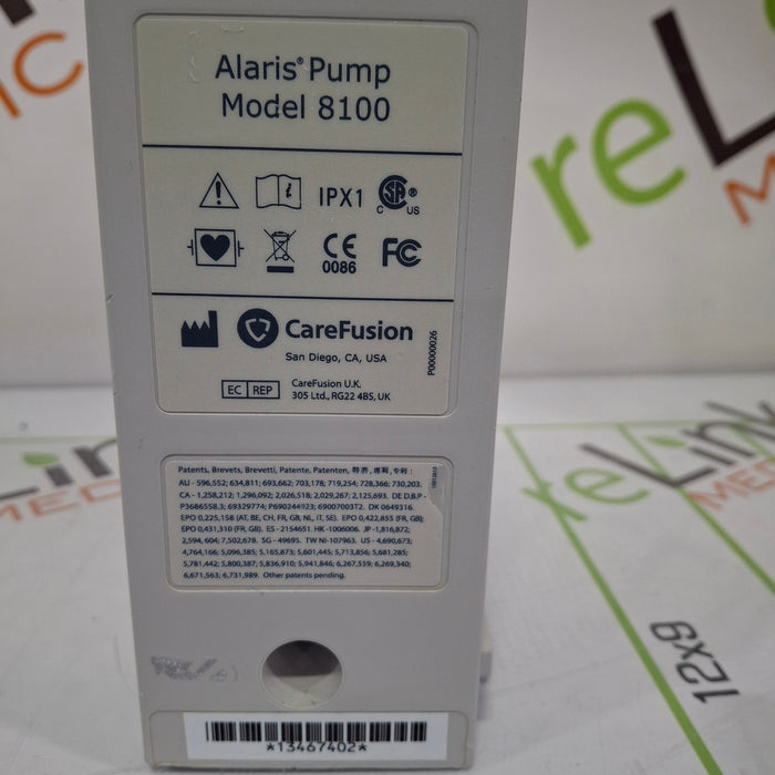 CareFusion Alaris 8100 LVP Infusion Pump Module