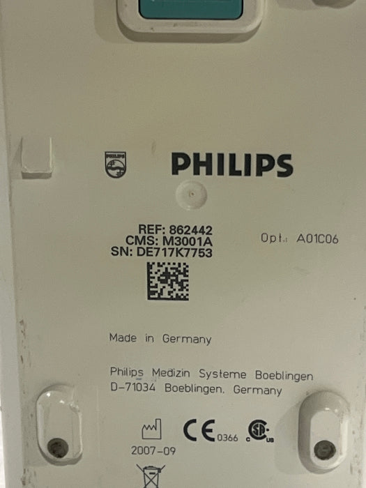 Philips M3001A-A01C06 Fast SpO2, NIBP, ECG, Temp, IBP MMS Module