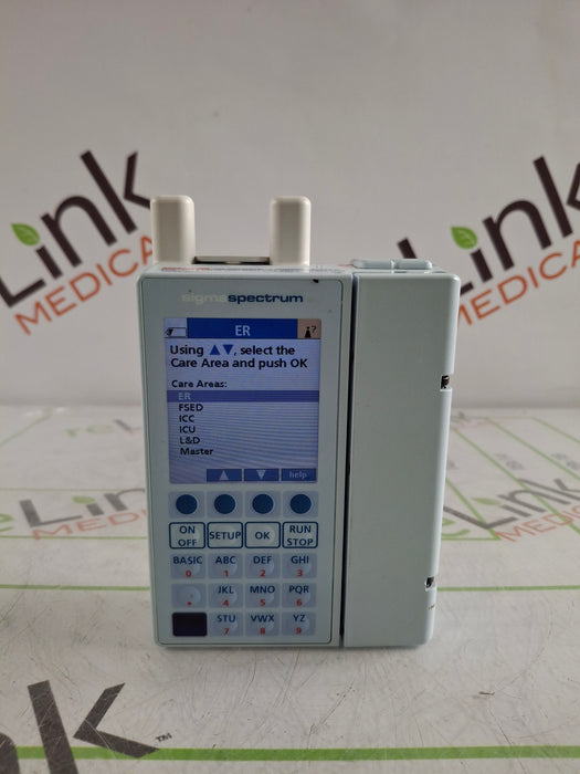 Baxter Sigma Spectrum 6.02.07 with A/B/G/N Battery Infusion Pump