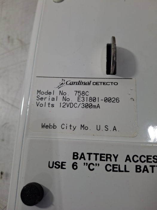 Detecto 758C Sitting Scale