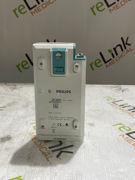 Philips M3001A-A01C06 Fast SpO2, NIBP, ECG, Temp, IBP MMS Module