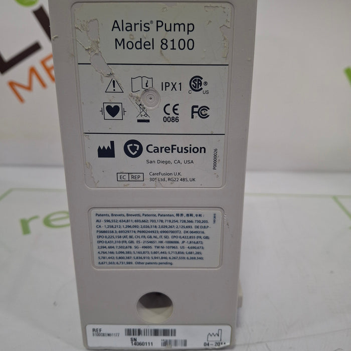 CareFusion Alaris 8100 LVP Infusion Pump Module