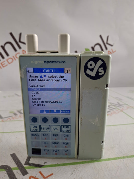 Baxter Sigma Spectrum 6.05.14 with A/B/G/N Battery Infusion Pump