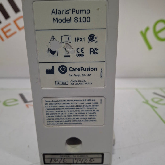 CareFusion Alaris 8100 LVP Infusion Pump Module