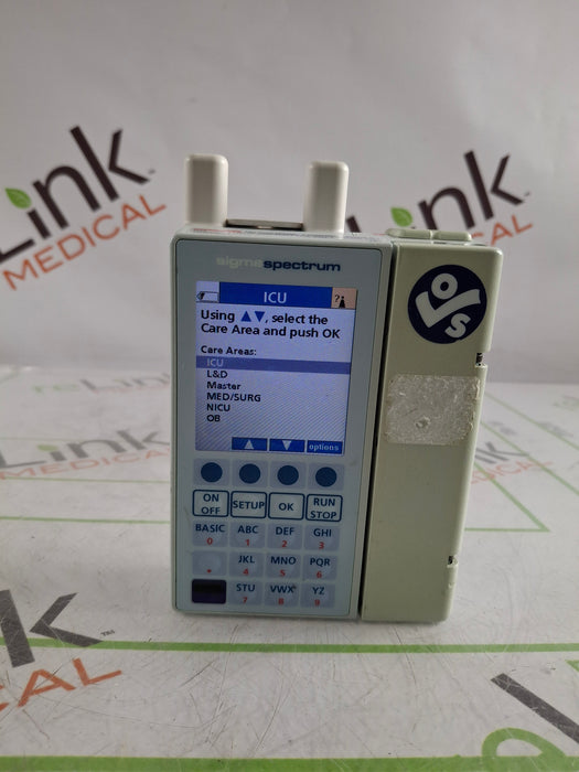 Baxter Sigma Spectrum 6.05.14 with A/B/G/N Battery Infusion Pump