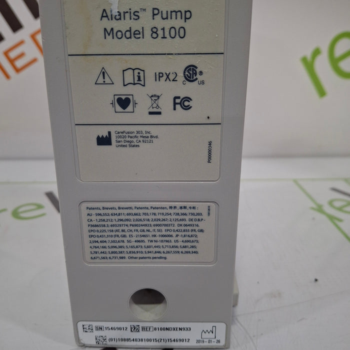 CareFusion Alaris 8100 LVP Infusion Pump Module