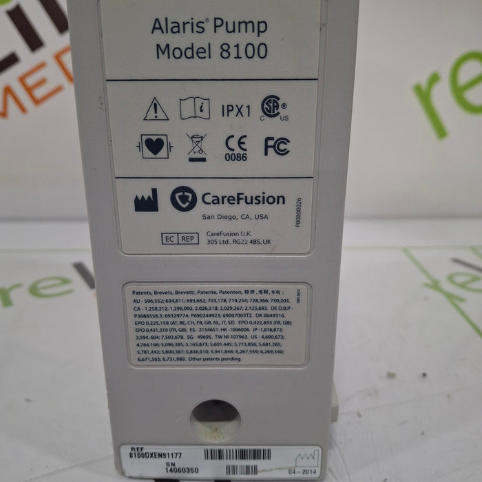 CareFusion Alaris 8100 LVP Infusion Pump Module