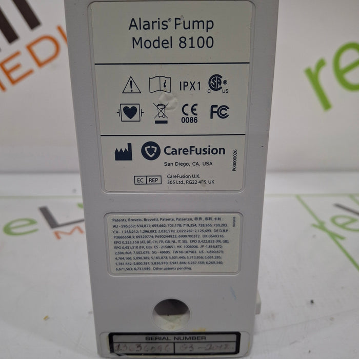 CareFusion Alaris 8100 LVP Infusion Pump Module