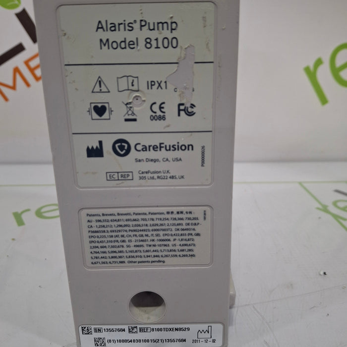 CareFusion Alaris 8100 LVP Infusion Pump Module