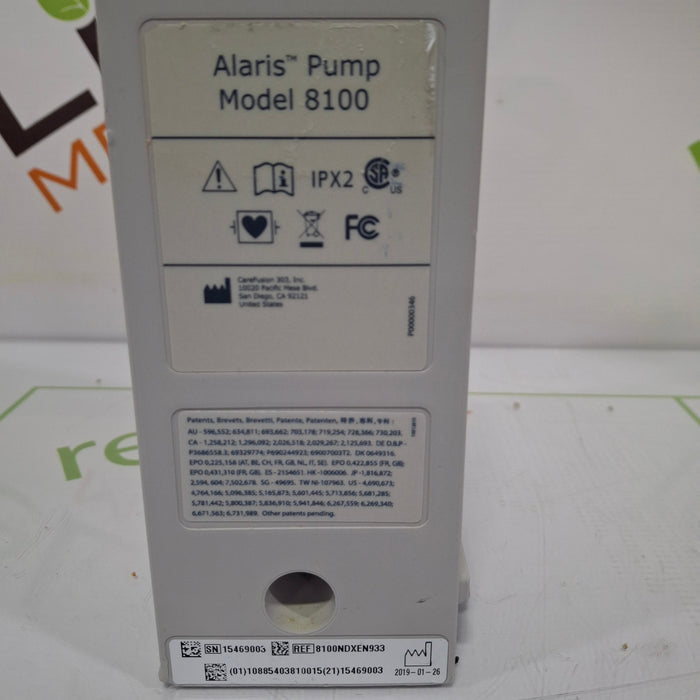 CareFusion Alaris 8100 LVP Infusion Pump Module
