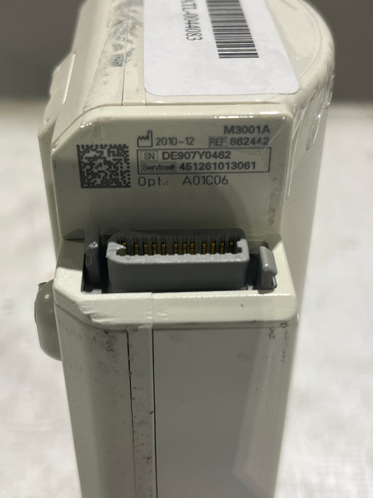 Philips M3001A-A01C06 Fast SpO2, NIBP, ECG, Temp, IBP MMS Module