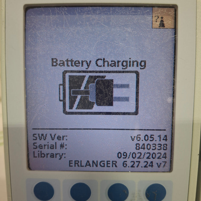 Baxter Sigma Spectrum 6.05.14 with A/B/G/N Battery Infusion Pump