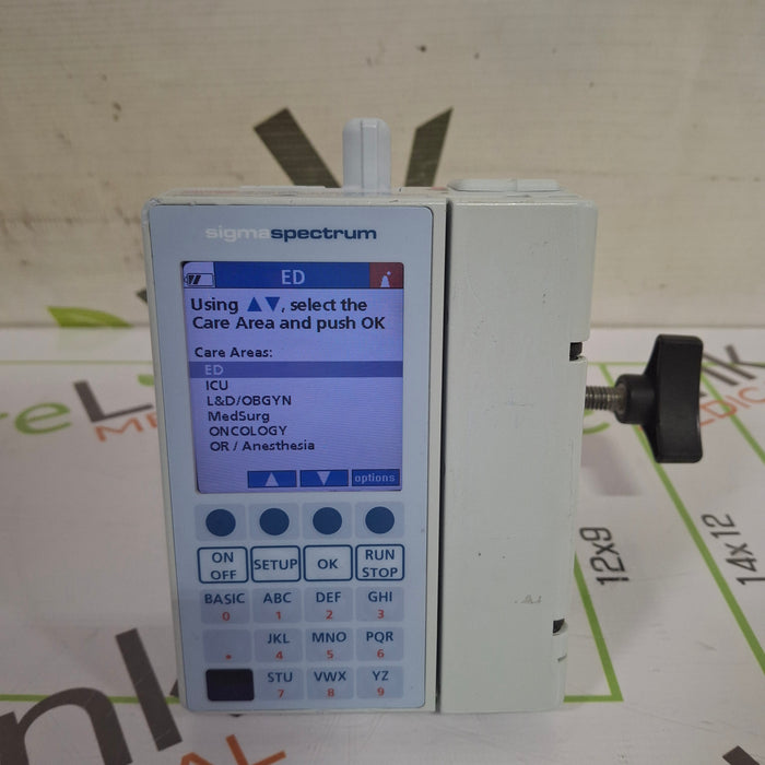 Baxter Sigma Spectrum 6.05.14 without Battery Infusion Pump