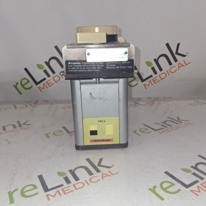 Ohmeda Medical TEC Isotec 4 Isoflurane Vaporizer