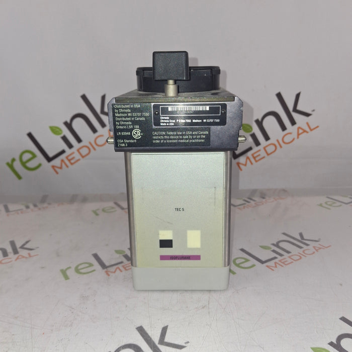 Datex-Ohmeda Isotec 5 Isoflurane Vaporizer