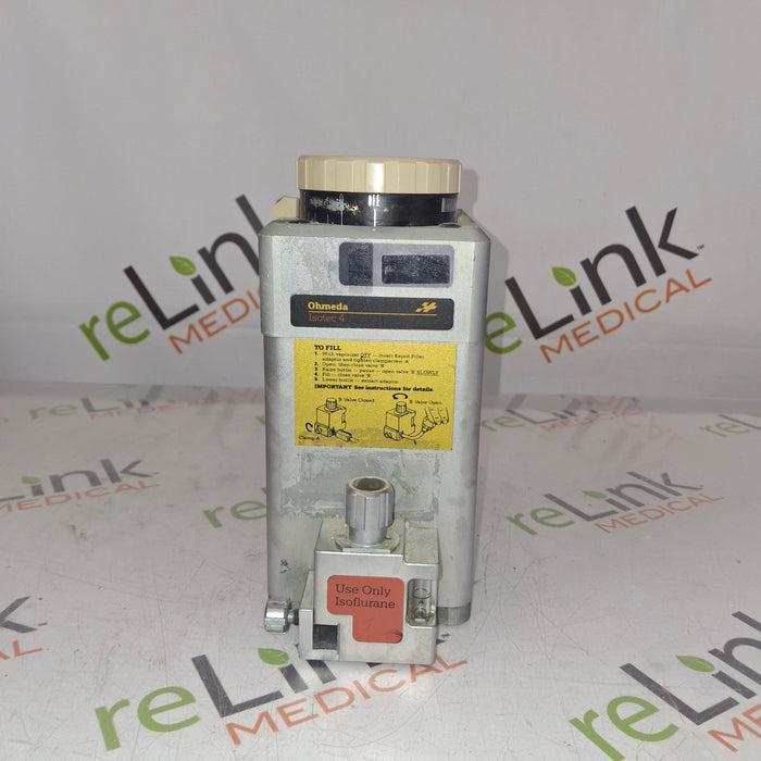 Ohmeda Medical Isotec 4 Isoflurane Vaporizer