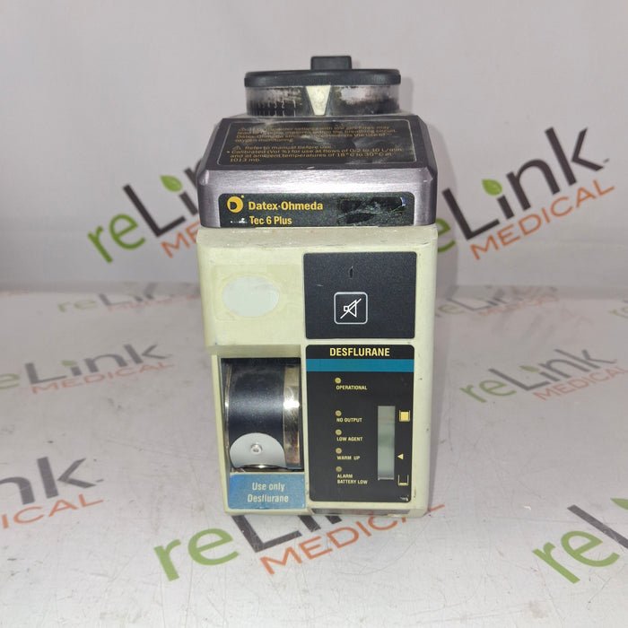 Datex-Ohmeda Tec 6 Plus Desflurane Vaporizer