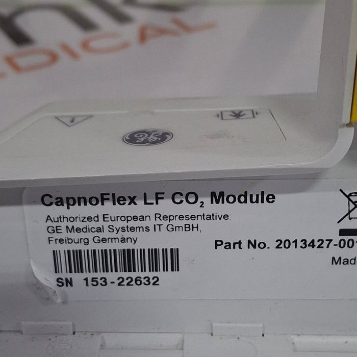 GE Healthcare Capnoflex LF CO2 Module