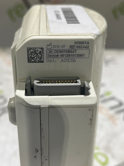 Philips M3001A-A01C06 Fast SpO2, NIBP, ECG, Temp, IBP MMS Module