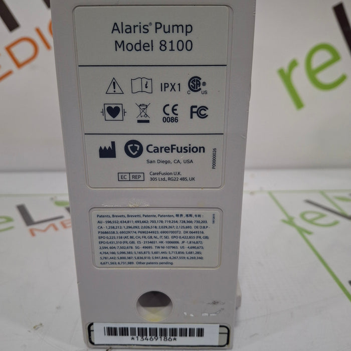 CareFusion Alaris 8100 LVP Infusion Pump Module