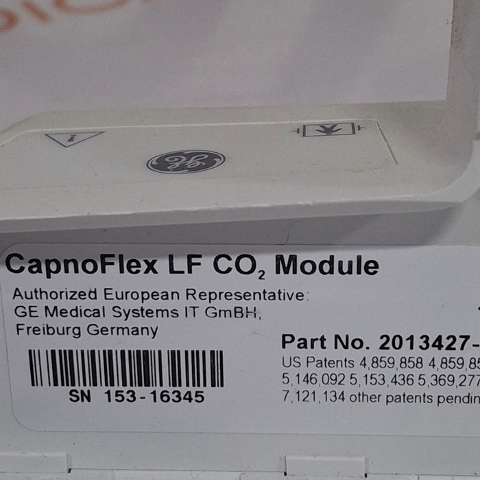 GE Healthcare Capnoflex LF CO2 Module