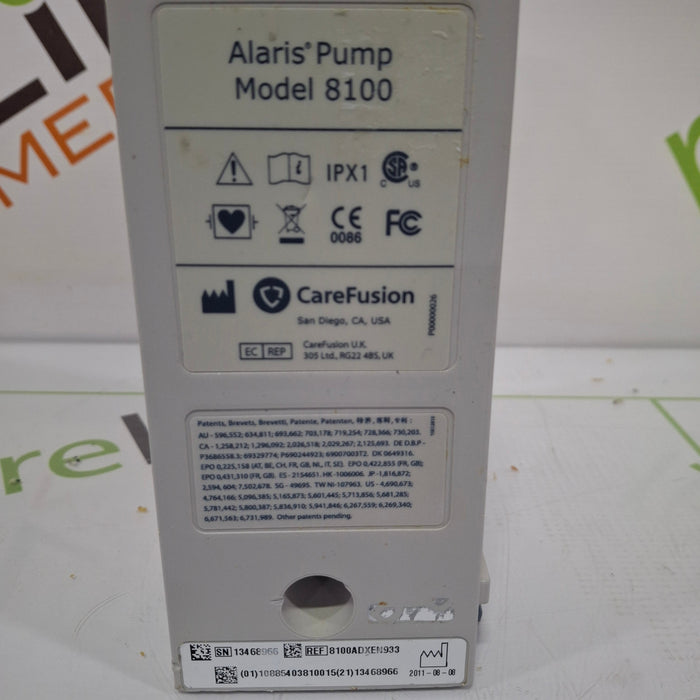 CareFusion Alaris 8100 LVP Infusion Pump Module