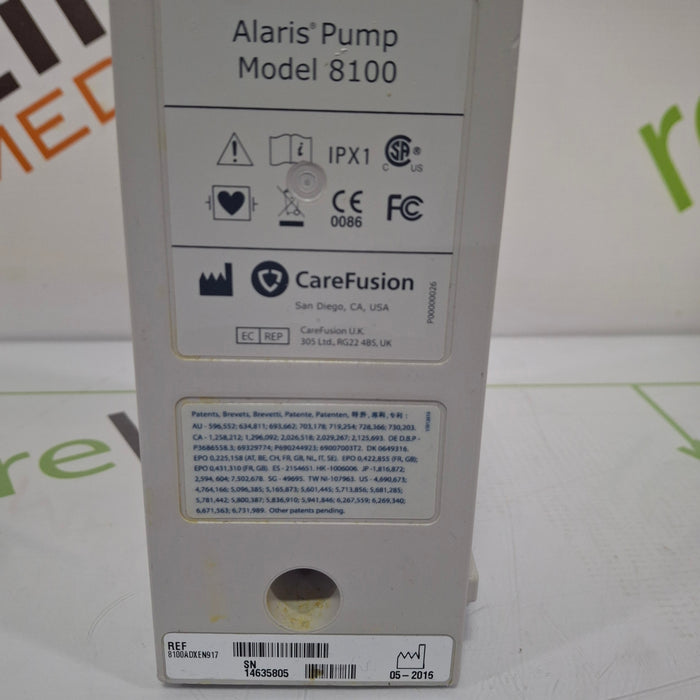 CareFusion Alaris 8100 LVP Infusion Pump Module