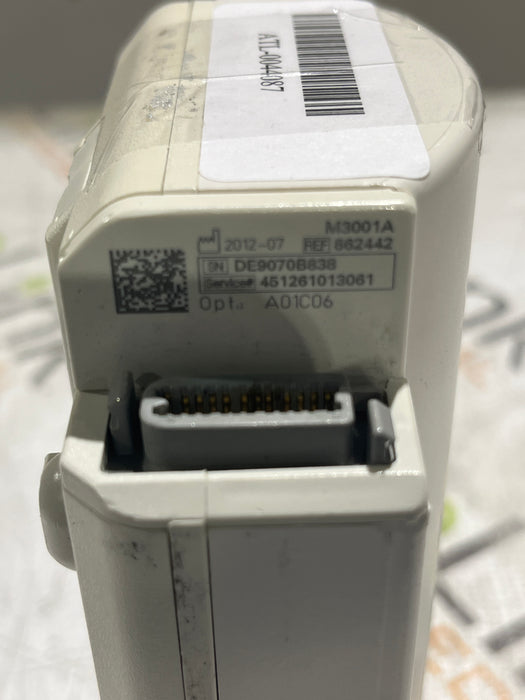 Philips M3001A-A01C06 Fast SpO2, NIBP, ECG, Temp, IBP MMS Module
