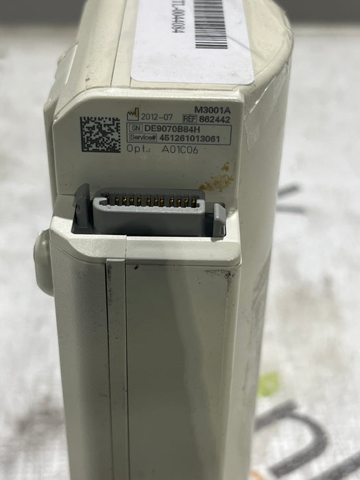 Philips M3001A-A01C06 Fast SpO2, NIBP, ECG, Temp, IBP MMS Module