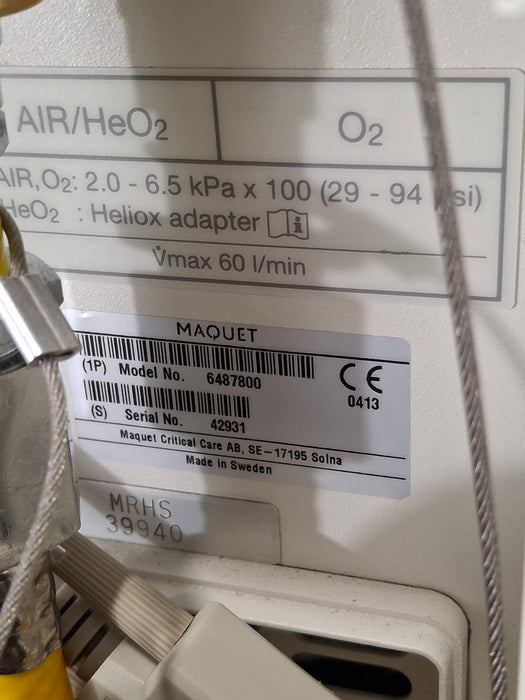 Maquet Servo-I Ventilator