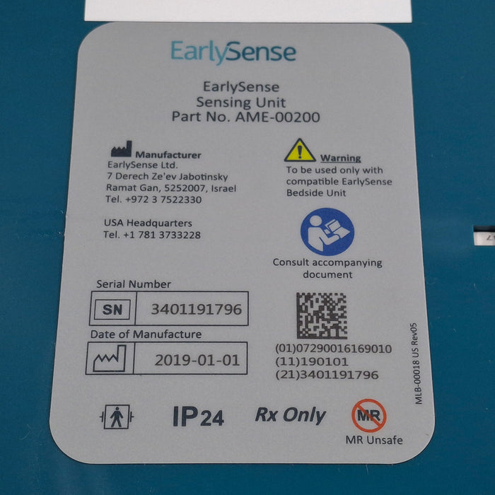 EarlySense Ltd. EarlySense Sensing Unit