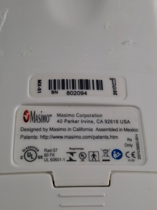 Masimo Rad-57 Pulse CO-Oximeter