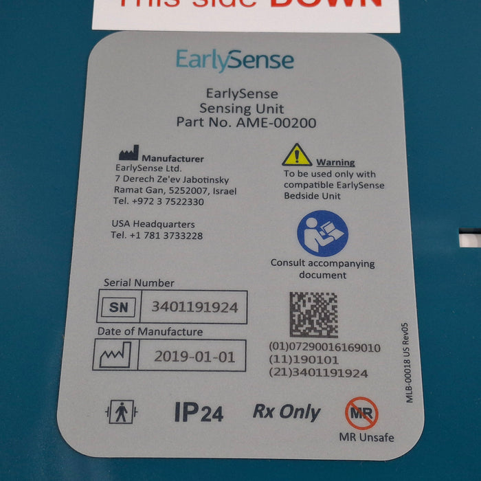 EarlySense Ltd. EarlySense Sensing Unit