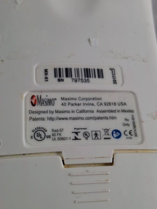 Masimo Rad-57 Pulse CO-Oximeter