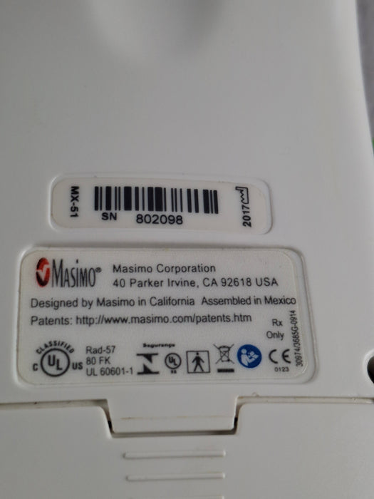 Masimo Rad-57 Pulse CO-Oximeter