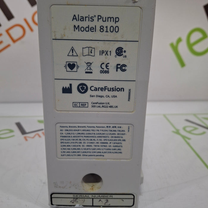 CareFusion Alaris 8100 LVP Infusion Pump Module