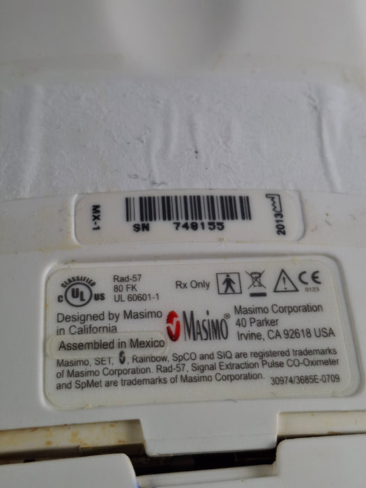 Masimo Rad-57 Pulse CO-Oximeter