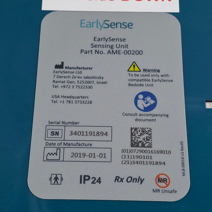 EarlySense Ltd. EarlySense Sensing Unit