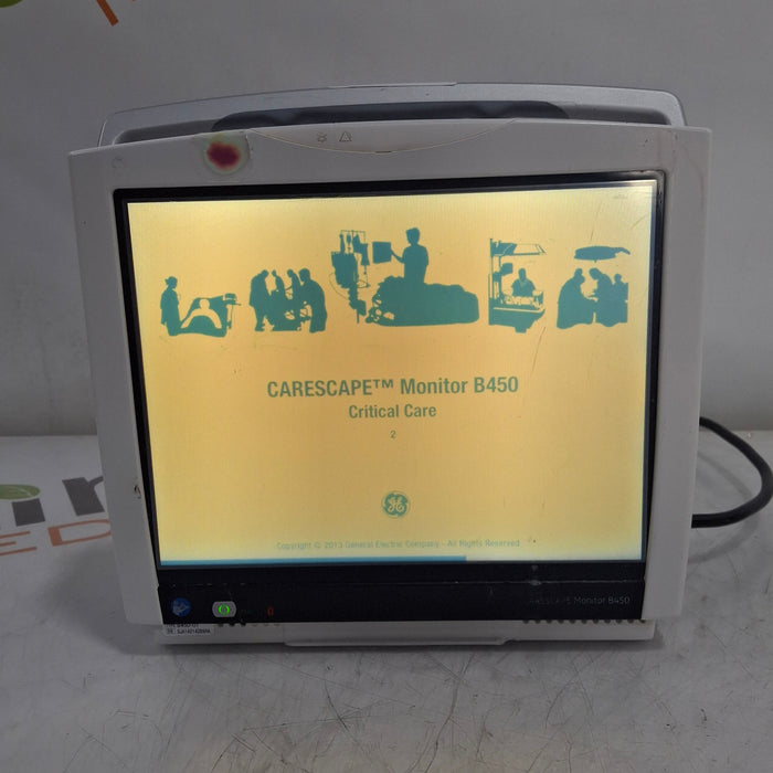GE Healthcare Carescape B450 Critical Care Patient Monitor