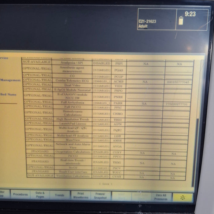 GE Healthcare Carescape B450 Critical Care Patient Monitor