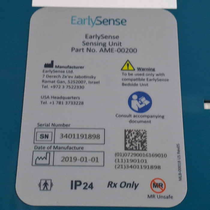 EarlySense Ltd. EarlySense Sensing Unit
