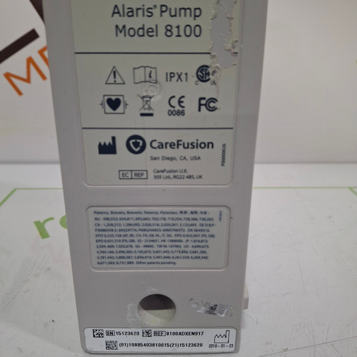 CareFusion Alaris 8100 LVP Infusion Pump Module
