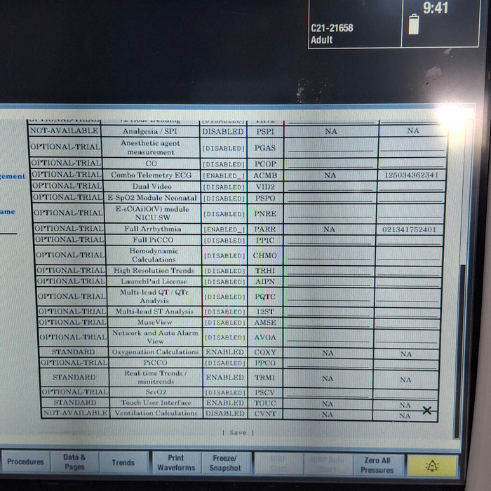 GE Healthcare Carescape B450 Critical Care Patient Monitor